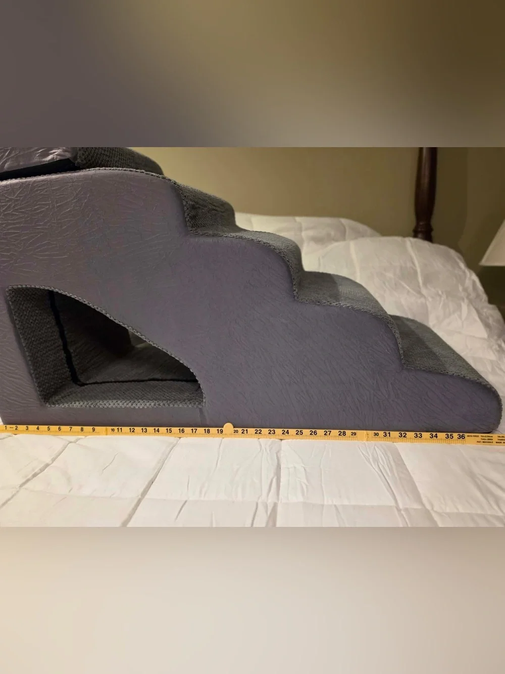 Grey combo Ramp steps for Pets -6 step can be 4 step and /or a 2 step NWOT 30”H